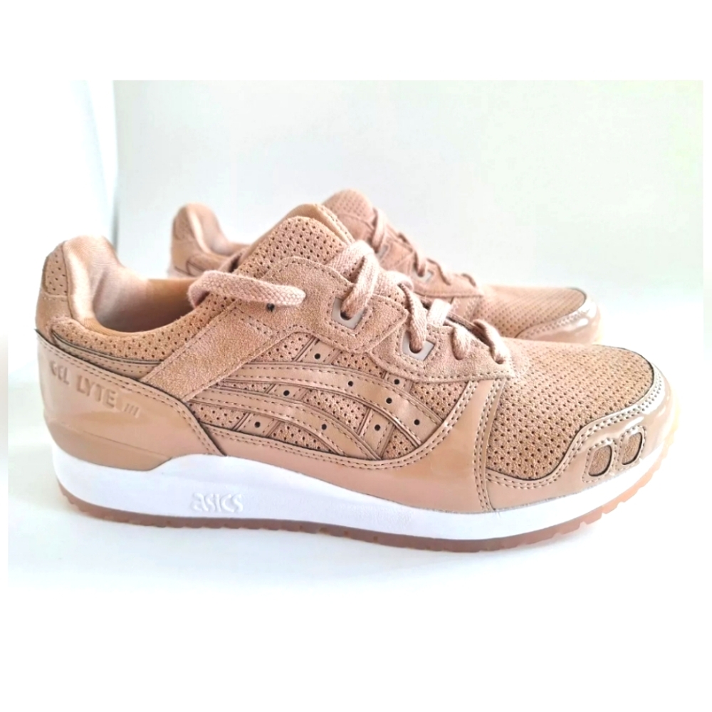 Asic Gel Lyte III Dusty Steppe White Sportstyle Shoes Size 8.5 **NO INSOLE**